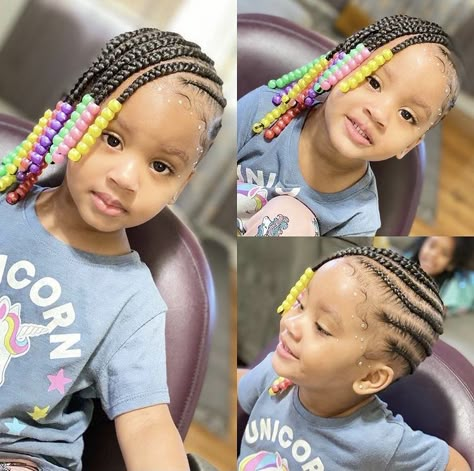 Check out these 50 cute kids braided hairstyles with beads your little girls will love. Toddler Braid Styles, Kids Braids With Beads, Black Baby Girl Hairstyles, Baby Girl Hairstyles Curly, Toddler Braided Hairstyles, Daughter Hairstyles, Toddler Braids, Cute Toddler Hairstyles, Kids Hairstyle