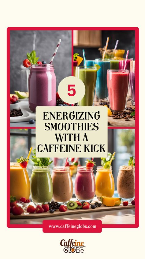 Image related to Energizing Smoothies with a Caffeine Kick tips and recipes Energizing Tea, Homemade Energy Drink, Energizing Smoothies, Energy Tea Recipes, Energy Tea, Boost Energy, Tea Recipes, Energy Drinks, Tea Lover