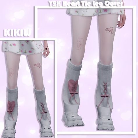 Sims 4 Custom Content by KIKIW Y2k Heart, Sims 4 Male Clothes, Sims 4 Cc Eyes, Sims 4 Anime, Pelo Sims, Sims 4 Cc Shoes, The Sims 4 Packs, Sims 4 Body Mods, Sims 4 Cc Skin