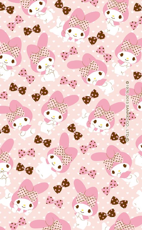 My Melody Wallpaper, Kawaii Background, Charmmy Kitty, Hello Kitty Images, Melody Hello Kitty, Hello Kitty Backgrounds, Hello Kit, Sanrio Wallpaper, Hello Kitty My Melody