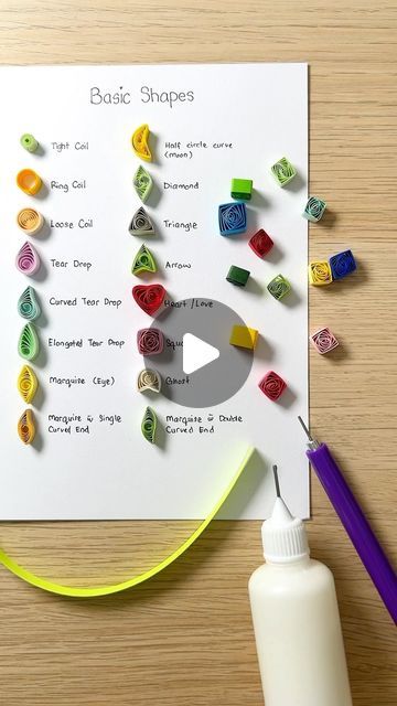 Yang Yang’s Art Space on Instagram: "Paper Quilling basic, Part 10: Square 🟪

This video demonstrates how to make a square shape using quilling tool and a paper strip.

It’s one of the basic quilling technique 🤗

Follow for more paper quilling basic technique 😉

#quilling #quillingart #paperart #papercraft #paperartist #howto #tutorial #artsandcraft #quillingpaper #quillingdesign #quillingcreations #basic #square #shapes" Paper Quilling How To, Paper Quilling Techniques, How To Use Quilling Tools, How To Quill Paper For Beginners, How To Paper Quill, Quill Paper Art, Quilling Designs For Beginners, Paper Quilling Designs For Beginners, Quilling For Beginners Tutorials