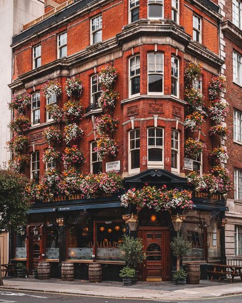 Michael Sparrow (@sparrowinlondon) • Instagram photos and videos Marylebone London, Building Front, Flower Baskets, Removal Company, Moving House, West End, Flower Basket, Architecture Project, Hanging Baskets