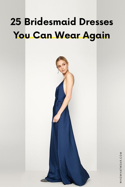 Don't get stuck with a bridesmaids dress you hate—here are the best options out there. The best part? You can totally wear these again. Bridesmaid Dresses Ideas, Wedding Reception Hall, Modern Bridesmaid, Easy Wedding Planning, Wedding Themed, Designer Bridesmaid Dresses, Bridesmaids Dress, Dresses Ideas, Beautiful Person