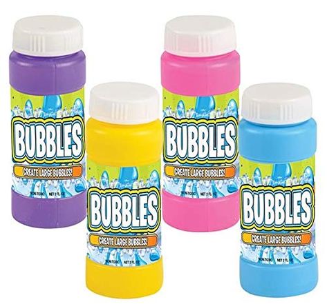 $11.47 for 12 Party Bubbles, Bubble Bottle, Bubble Necklaces, Fun Toys, Kids Party Supplies, Pool Toys, Classic Toys, Goodie Bags, Mustard Bottle