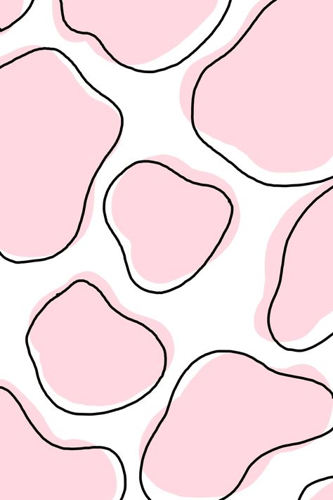 Pink Preppy Wallpaper, Wallpapers Rosa, Cute Backrounds, Wallpaper Pink Cute, Pastel Iphone Wallpaper, Cow Print Wallpaper, Pink Preppy, Pink Cow, Preppy Wallpaper