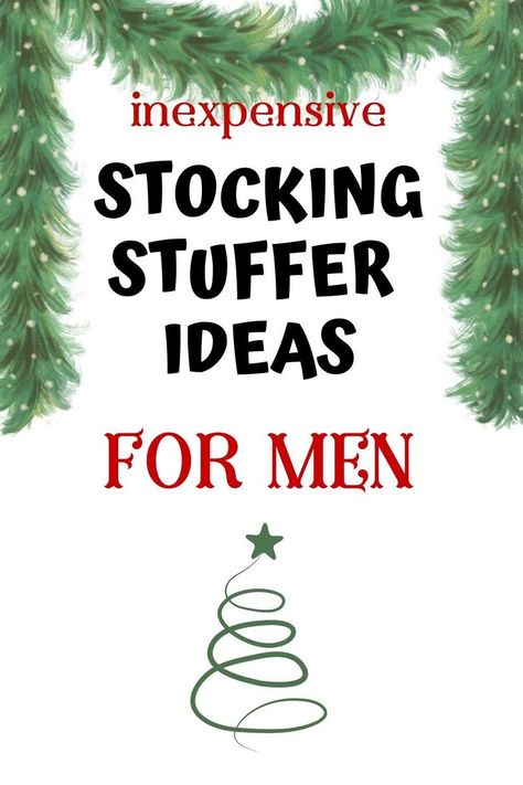 Cheap stocking stuffers for men. Small gifts for men. Fun stocking stuffer ideas for men. Small Gifts For Men Cheap, Stalking Stuffers For Men, Cheap Stocking Stuffers For Men, Stocking For Him, Men Stocking Stuffer Ideas, Teenager Stocking Stuffers, Stalking Stuffers, Stocking Stuffer Ideas For Men, Stocking Stuffers For Him