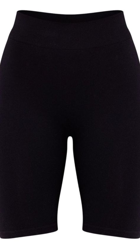 Black Short Leggings, Outfit Con Short, Short Legging, Cycle Shorts, Clothes Wishlist, The Rookie, Black Seamless, Padded Sports Bra, Activewear Fashion