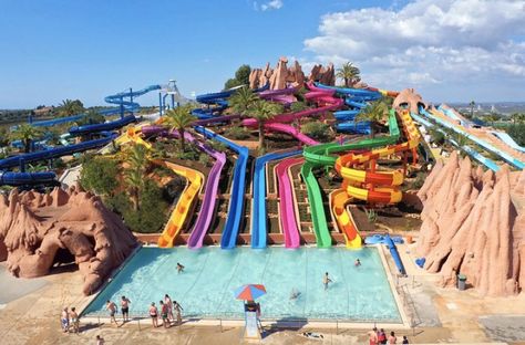 Water Park Slide, Indoor Water Park, Splash Park, Outdoor Play Area, Indoor Waterpark, Albufeira, Algarve Portugal, Waterpark, Kamikaze