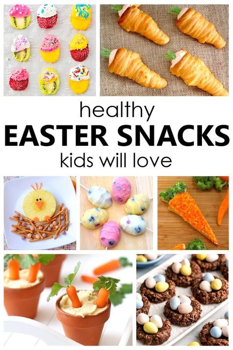 Health Easter Snack Ideas for Kids Kids Easter Lunch Ideas, Kids Easter Snack Ideas, Toddler Easter Food, Easter Snack For Kids, Easter Food For Toddlers, Cute Easter Snacks For Kids, Easy Easter Snacks For Kids, Toddler Easter Food Ideas, Easter Snack Ideas For Kids