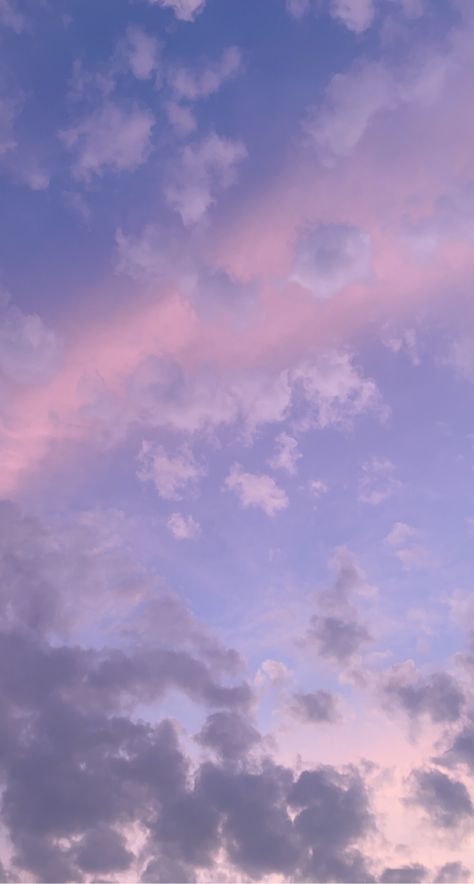 Pink And Purple Sky, Pink Clouds Wallpaper, Purple Clouds, Purple Aesthetic Background, Pink And Purple Wallpaper, Lilac Sky, Pastel Clouds, Cute Black Wallpaper, Black Phone Wallpaper