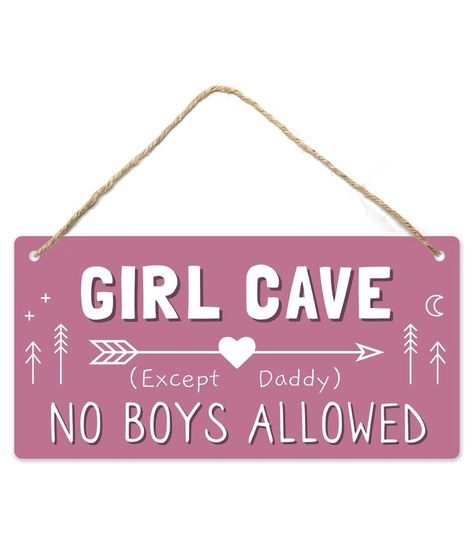 Door Signs For Girls Bedrooms, Door Signs Diy Bedroom, Girls Room Door Sign, Room Signs Bedroom Door, No Boys Allowed Sign, Room Door Signs, Ivy Bedroom, Bilik Perempuan, Girls Room Sign