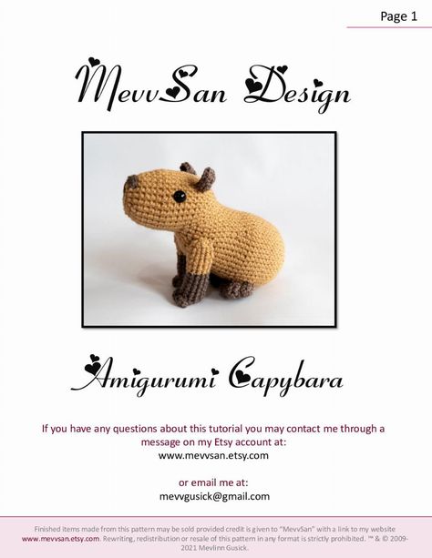 Amigurumi Capybara, Frog Crochet Pattern, Wearing Overalls, Frog Amigurumi, Frog Crochet, Bunny Crochet Pattern, Crochet Toys Free Patterns, Bar Keychain, Crochet Toys Free