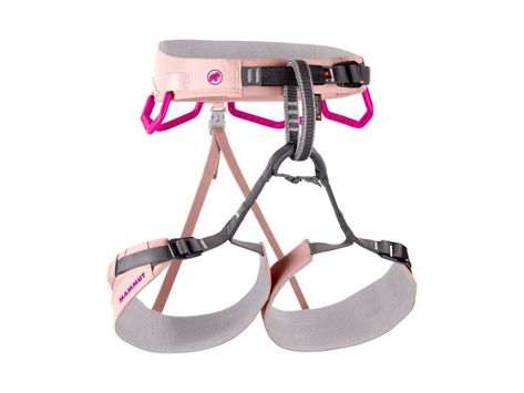 Mammut Togir 3 Slide Women Candy-Pink Medium 2020-01281-3527-112. It is ideal for long adventures on rock faces and in mixed terrain. Equipped with adjustable leg loops the harness can be quickly adapted to different applications. The four securely attached gear loops provide enough space for climbing equipment and for ice and mixed climbing a further four ice-screw carabiners can be added. Specifications for Mammut Togir 3 Slide Women: Color: Candy-Pink Size: Medium Application: Climbing Gender Climbing Gears, Rock Climbing Harness, Mountaineering Equipment, Slide Rock, Climbing Harnesses, Climbing Harness, Rock Climbing Gear, Womens Silver Jewelry, Base Jumping