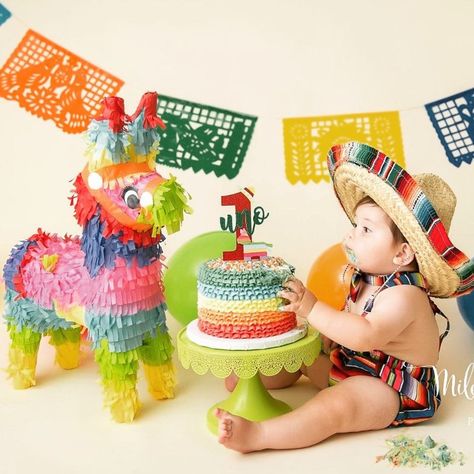 Fiesta Theme Party Outfit, First Fiesta Birthday Boy, Taco Twosday, Mexican Birthday Parties, Cake Outfit, Fiesta Cake, Birthday Fiesta, Belted Midi Skirt, Fiesta Birthday Party