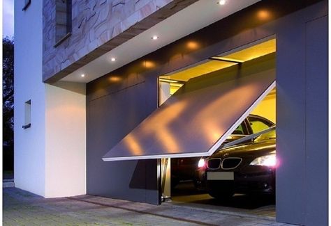 Tilt-up Garage Doors | B&D Tilt-A-Door Automatic Garage Door, Sectional Garage Doors, Garage Door Company, Modern Garage Doors, Garage Door Types, Best Garage Doors, Lock Picking, Canopy Architecture, Canopy Bedroom