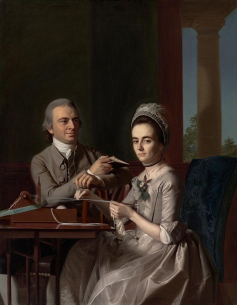 Philadelphia Museum of Art - Collections Object : Portrait of Mr. and Mrs. Thomas Mifflin (Sarah Morris) John Singleton Copley, John Singleton, Google Art Project, American Gallery, John Hancock, East India Company, American Colonies, Philadelphia Museums, Paul Revere