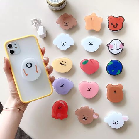 Bear Puppy, Acrylic Phone, Nokia Phone, Clean Phone, Pop Socket, Support Telephone, Mobile Phone Holder, Phone Grips, Phone Stand