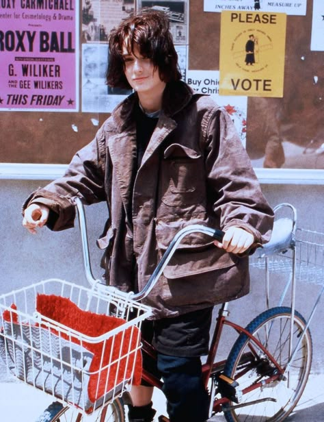 Dinky Bossetti, I want that bike and I'll go collect it! Winona Ryder, A Man, Bike