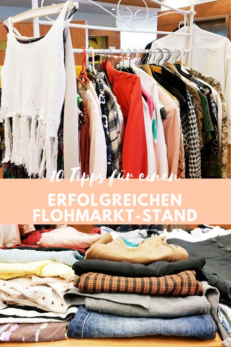 10 Tipps für einen erfolgreichen Flohmarkt-Stand: Richtig verkaufen Diy Clothes Kimono, Diy Jewelry Stand, Jewelry Cleaner Diy, Flea Market Booth, Glasses For Your Face Shape, Easy Crafts To Sell, Vintage Jewelry Diy, Diy Jewelry To Sell, Market Stands