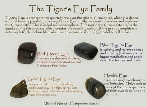 Even though hawk's eye and blue tiger's eye are the same thing. Crystal Healing Chart, Tiger Eye Crystal, Crystals Healing Properties, Gemstone Meanings, Crystal Therapy, Crystal Healing Stones, Blue Tigers Eye, Construction Worker, Crystal Meanings