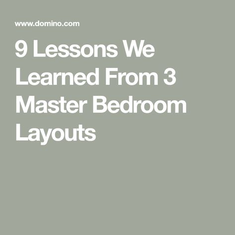 9 Lessons We Learned From 3 Master Bedroom Layouts Tall Curtains, Best White Paint, Bedroom Layout, Large Beds, White Paint Colors, Bedroom Layouts, Media Console, Sitting Area, Making Room