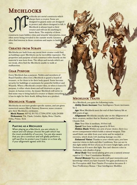 Homebrew Races, 5e Races, 5e Monsters, Dnd Dm, Dungeons And Dragons Races, D D Races, Dnd Stats, Dragons 5e, Dnd Inspiration