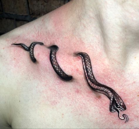 215+ King Cobra Tattoo Ideas (2023) - TattoosBoyGirl Snake Collar Bone Tattoo For Men, Snake Tattoos On Collar Bone, Snake Tattoo On Neck Men, Dragon Clavicle Tattoo, Serpent Collar Bone Tattoo, Rose Tattoos On Collar Bone, Mens Clavicle Tattoo, Snake On Neck Tattoo, Snake Collar Bone Tattoo Women