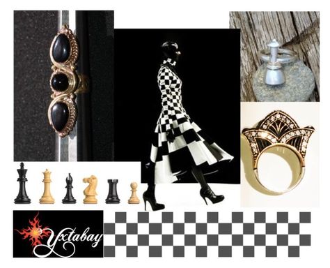 "Chess" by yxtabay ❤ liked on Polyvore featuring jewelry and Yxtabay Chess Fashion, Chess Accessories, Fashion Mood Board, Chess, Fashion Photo, Mood Boards, Mood Board, Bags For Women, Designer Clothes