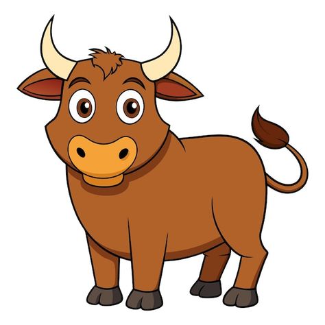 Bull Cartoon, Cartoon Bull, Free Cartoon Characters, Free Cartoons, Free Business Card Mockup, Business Card Maker, Poster Maker, Card Banner, Poster Invitation