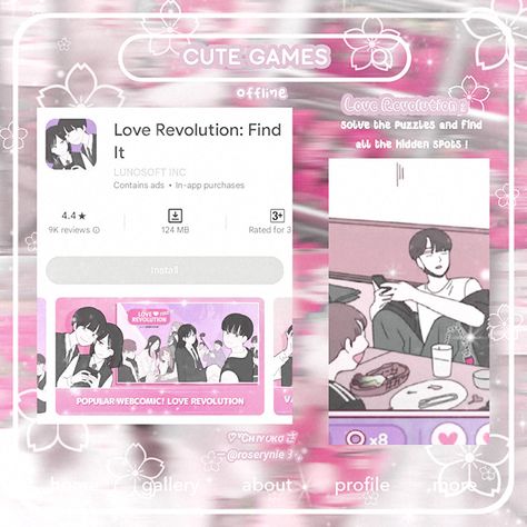 `✧ ꒰ kawaii offline games ∿ ꒱ 𓂃﹆°. ꒦꒷. ｡ﾉ⁠♡ recommendations part² ! 𔘓 Offline Games Recommendation, Offline Apps, Offline Games, Kawaii Games, Cute App, Easy Drawings Sketches, Easy Drawings, Games To Play, Ios