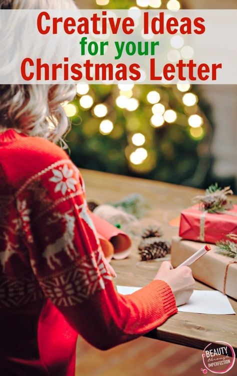 Creative ideas to help you write an amazing Christmas letter Christmas Letter Ideas, Entertaining Christmas, Xmas Letter, Letter Making, Christmas Letters, Letter Ideas, Christmas Crafts For Kids To Make, Christmas Letter, Xmas Ideas