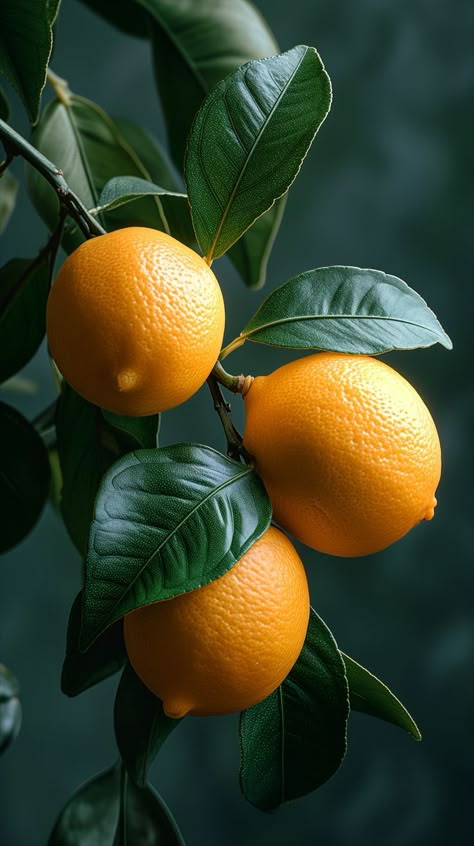 Tropical Fruit Photography, Fruit Texture, Orange Branch, Lemon Branch, Branch With Leaves, Vegetables Photography, Vegetable Pictures, Cow Photos, Fruits Drawing