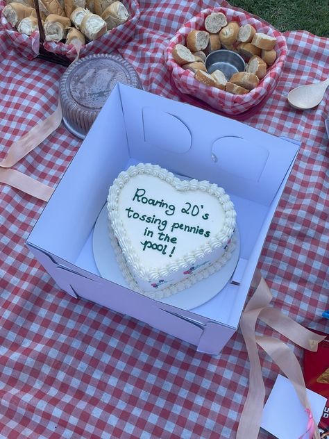 roaring 20's tossing pennies in the pool the 1 taylor swift Roaring 20s Birthday Cake, Roaring 20s Cake, 20th Birthday Cake Aesthetic, Mirrorball Party, Bday Captions, The 1 Taylor Swift, Taylor Cake, Bolo Taylor Swift, Birthday Cake Quotes