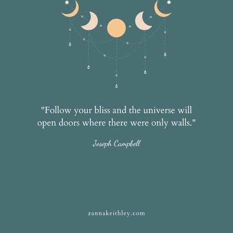 "Follow your bliss and the universe will open doors where there were only walls." In this article, discover 25 more inspirational quotes for believing in, trusting, and following your dreams. Trusting The Universe Quotes, Trust The Universe Quotes, Your Dreams Quotes, Follow Your Dreams Quotes, Following Your Dreams, Follow Your Bliss, Dreams Quotes, Universe Quotes, Follow Your Dreams