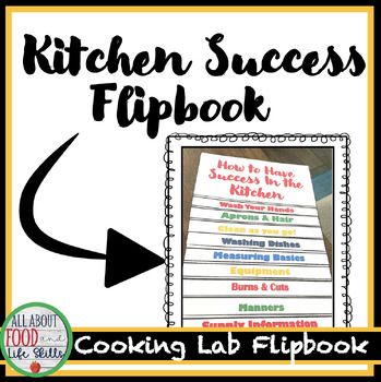 Essential Guidelines for Laboratory Success: Cooking Informative Flipbook for Beginner Chefs | Culinary Arts, FACS, FCSThis engaging flipbook activity is designed to educate students on the fundamentals of successful kitchen practices. This comprehensive resource covers a wide range of topics essential for any cooking lab, making it an invaluable tool for learners.Key features include:1. Hygiene Essentials- Detailed guidance on proper handwashing techniques, emphasizing the importance of cleanli Elementary Cooking Activities, Culinary Classroom Design, Facs Lesson Plans, Fcs Teacher, Culinary Classroom, Fcs Classroom, Hygiene Essentials, Culinary Lessons, Teach Family