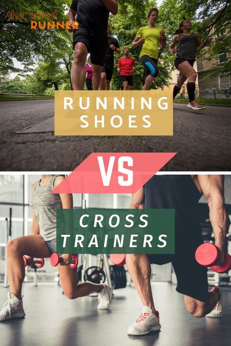 Cross trainers and running shoes might look the same. But they are actually quite different shoes. Read this article to see which option is right for you. via @thewiredrunner What Is Cross Training, Best Womens Shoes, Running Long Distance, Good Running Shoes, Shoes For High Arches, Cross Training For Runners, Spartan Training, Run Marathon, Runner Training