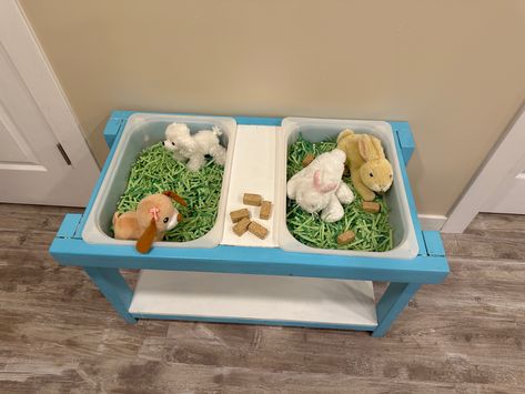 Vet theme sensory bin #sensory #sensoryplay #vettheme #vet #toddlerplay Vet Sensory Bin, Cat Sensory Bin, Cat Sensory, Vet Clinic, Vet Clinics, Lesson Planning, Sensory Bin, Toddler Play, Sensory Bins