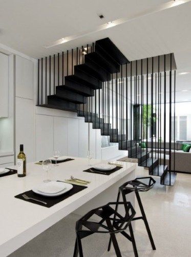 Escalier Design, Stairs Architecture, Lan Can, Home Stairs Design, Modern Stairs, Interior Stairs, Modern Staircase, House Stairs, Design Del Prodotto