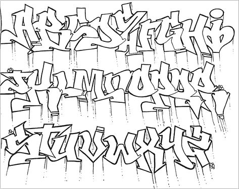 Easy Graffiti Letters, Mexican Graffiti, Rap Logo, Graffiti Alphabet Wildstyle, Typography Sketch, Easy Graffiti, Graffiti Lettering Alphabet, Graffiti Art Letters, Graffiti Wildstyle