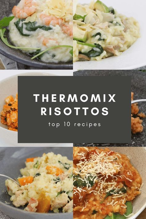 Easy Thermomix Dinner, Thermomix Vegetarian Recipes, Thermomix Risotto Recipes, Thermomix Chicken Recipes, Healthy Thermomix Recipes, Thermobliss Recipes, Skinnymixers Recipes, Thermomix Baking Recipes, Tm6 Recipes