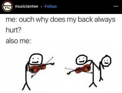 #orchestrahumour #memes #bandmemes #musicmemes #orchestramemes #twosetviolin #musicmemesdaily #viola #violin #bass #piano #cello #cellomemes #pianomemes #violamemes #violinmemes #brass #woodwind #strings #guitar #guitarmemes #trumpet #flute #jazzmemes #orchestra #music Music Wallpapers For Laptop, Violin Quotes Funny, Violin Memes Funny, Orchestra Kids Humor, Orchestra Class Memes, Orchestra Memes Cello, Orchestra Humor Violin, Orchestra Relatable, Orchestra Memes Funny