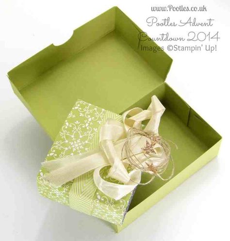 Pootles Advent Countdown #19 Chocolate Box Tutorial | Stampin' Up! UK #1 Demonstrator Sam Hammond Advent Projects, Giftwrap Ideas, Paper Pixie, Origami Templates, Stampin Up Anleitung, Mini Boxes, Craft Boxes, Pinwheels Paper, Butterfly Craft