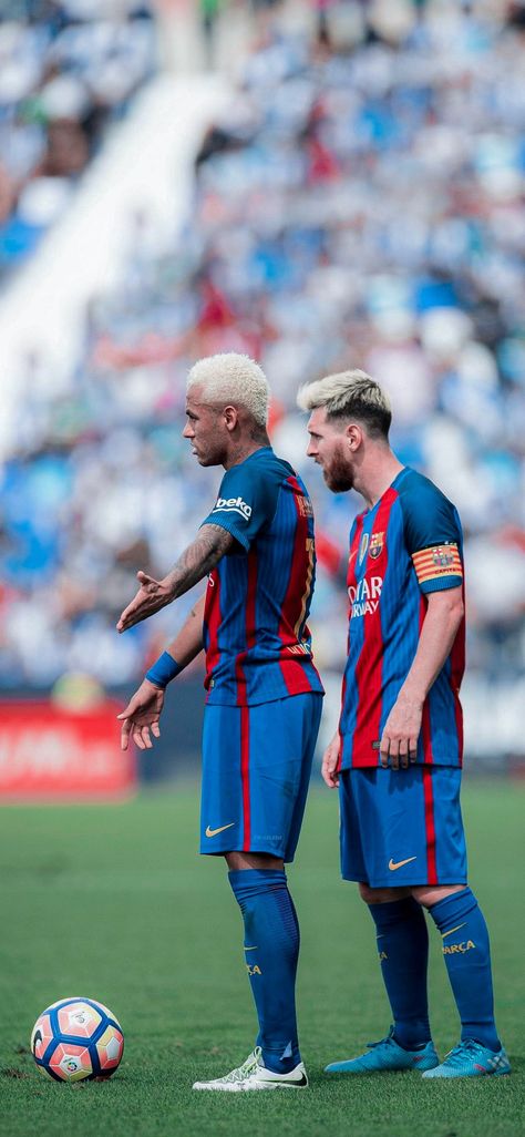 Neymar And Messi Wallpaper, Messi X Neymar, Neymar Jr Barcelona, Neymar Barcelona, Fc Barcelona Wallpapers, Lionel Messi Fc Barcelona, Lionel Messi Barcelona, Messi Vs, Messi Neymar