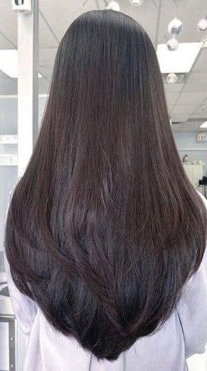 Spotlighted Indian Hair Cut Near Me Ideas 2023 Long Hair V Cut, V Cut Hairstyle, Indian Hair Cuts, Layered Haircuts For Medium Hair, Bouffant Hair, Cut Hairstyles, Cute Simple Hairstyles, Haircut Types, Hair Flow