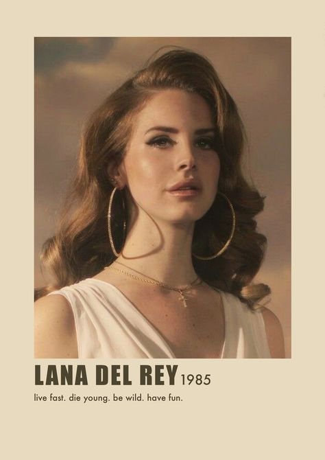 Lana Del Rey Aesthetic, Rey Aesthetic, High By The Beach, Lana Rey, Film Posters Minimalist, Music Poster Design, Wild Hair, Poster Minimalist, Movie Posters Minimalist