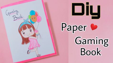 3 EASY PAPER GAMES IDEAS / DIY Cute Gaming Book / How to make paper gaming book / DIY Paper Games Home Made Games, Paper Games For Kids, Diy Busy Books, Cute Gaming, Two Player Games, Busy Books, Book Diy, Games Ideas, Paper Games