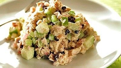 Culinary SOS: Lunch's green apple chicken salad Apple Chicken Salad, Paleo Chicken Salad, Chicken Salad With Apples, Apple Chicken, Grape Recipes, Weight Watchers Recipes, Chicken Salad Recipe, Chicken Salad Recipes, Ww Recipes