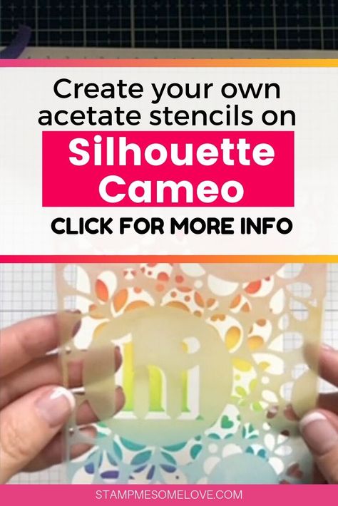 How To Make Stencils With Silhouette, Making Stencils With Silhouette, Silhouette Cameo Hacks Tips And Tricks, Cameo 3 Projects For Beginners, Silhouette Cameo Pro, Screen Printing With Silhouette Cameo, Silhouette Cameo 4 Projects Ideas, Silhouette Cameo Projects Ideas, Silhouette Cameo 4 Projects