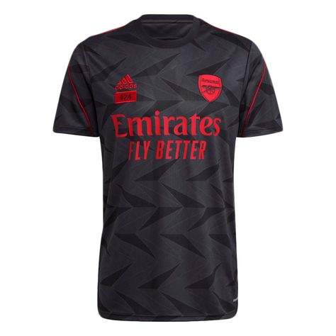 Men's Adidas Arsenal FC x 424 Jersey in Black Arsenal Shirt, Arsenal Football Club, Soccer Shop, Rugby Jersey, Football Outfits, Arsenal Fc, Adidas X, Retro Shirts, Jersey Design