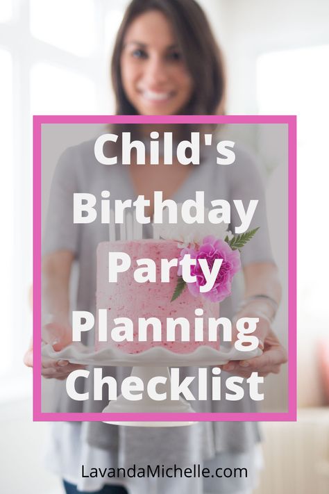 Child's Birthday Party Planning Checklist Birthday Party Planning Checklist, Party Planning Checklist, Welcome Packet, School Vacation, Party Tips, Birthday Party Planning, Planning And Organizing, Planning Checklist, Planning Ahead